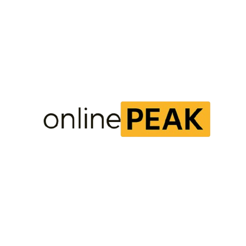 onlinePEAK-Logo demonstriert Branding-Arbeiten von Quint Media