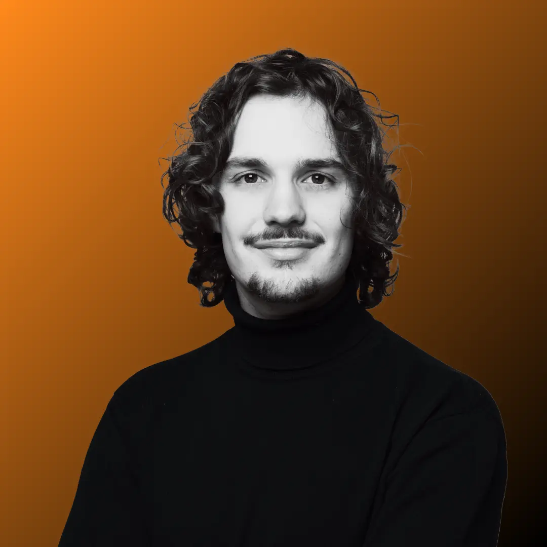 Porträt von Nicolas, leitender Designer bei der Quint Media Webentwicklungsagentur